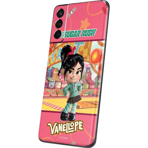 Disney Wreck-it Ralph Vanellope Sugar Rush Galaxy S21 Plus 5G Skin